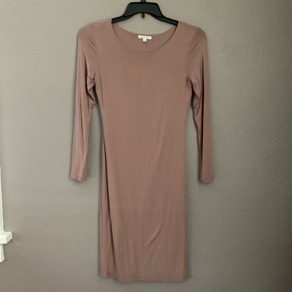 Tan Bodycon Dress